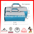 Cheap Blue Travel Bag Gym Sport Bag with Shoe Compartment For Women (ESV101)